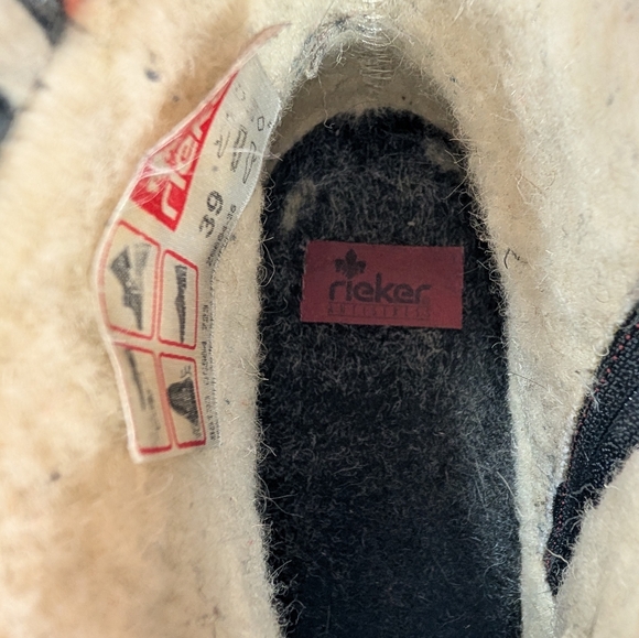 Rieker Women's Felicitas Z6684 Ankle Bootie Size 39 - Picture 8 of 10